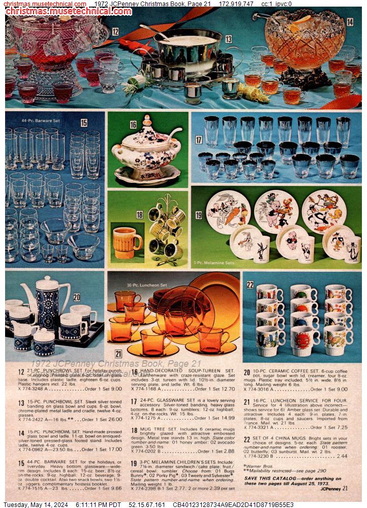1972 JCPenney Christmas Book, Page 21
