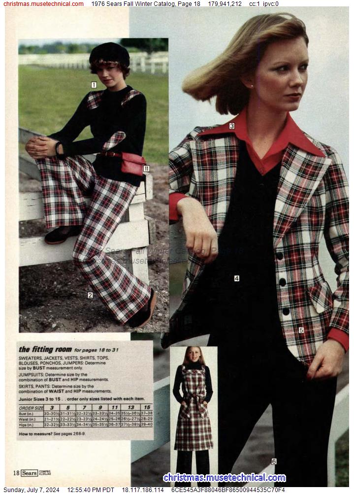 1976 Sears Fall Winter Catalog, Page 18