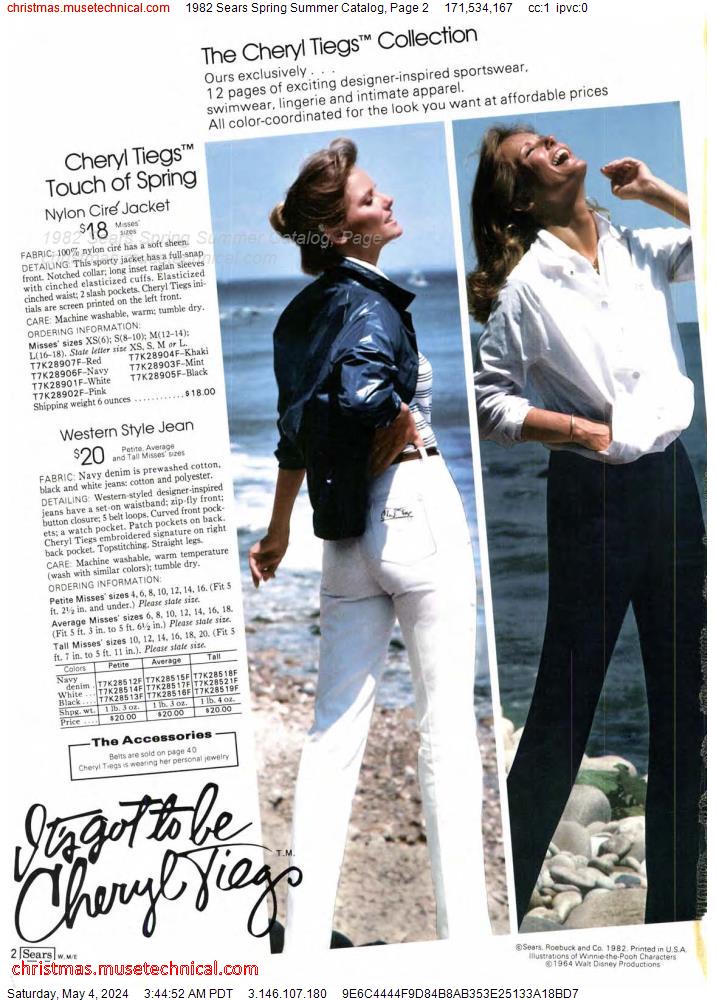 1982 Sears Spring Summer Catalog, Page 2