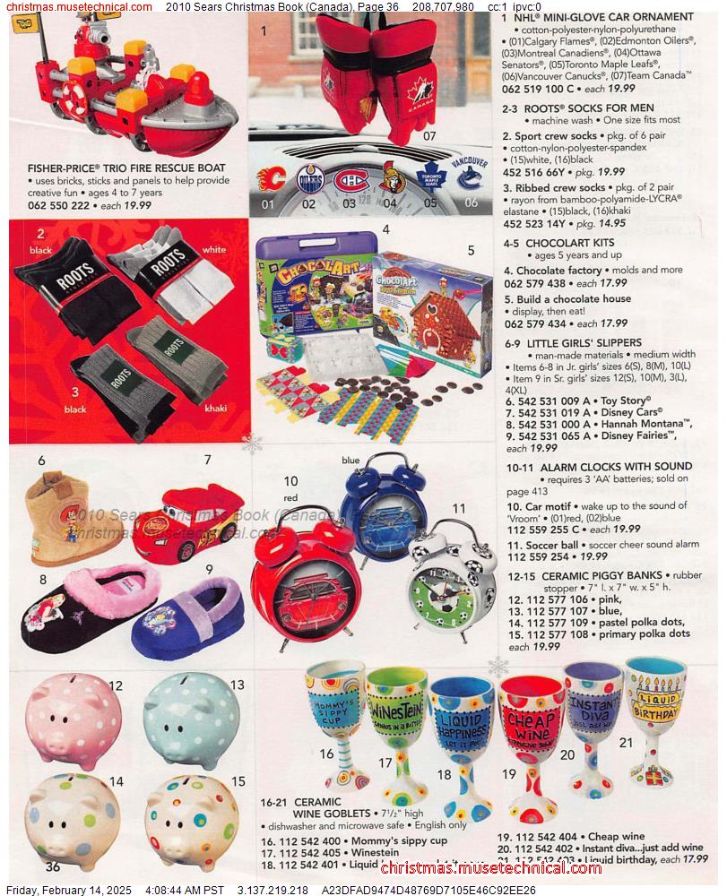 2010 Sears Christmas Book (Canada), Page 36