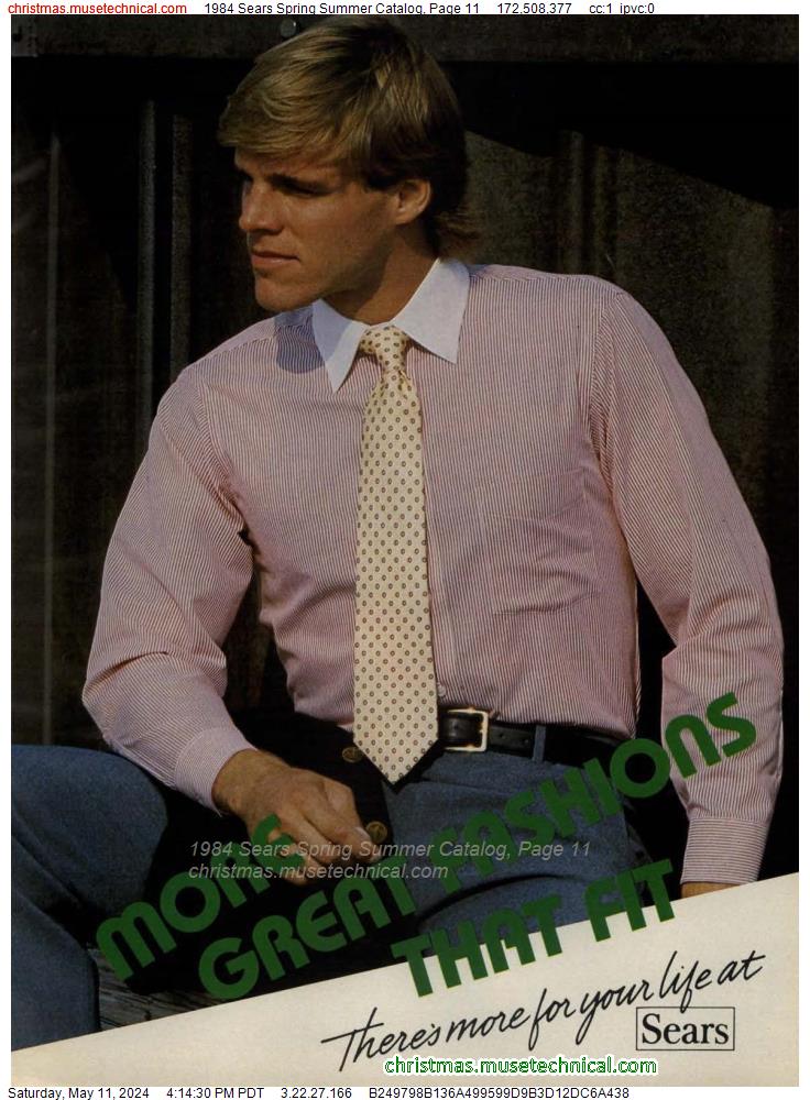 1984 Sears Spring Summer Catalog, Page 11