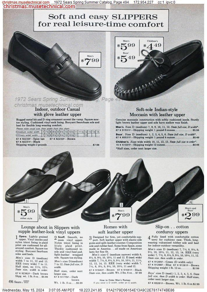 1972 Sears Spring Summer Catalog, Page 494