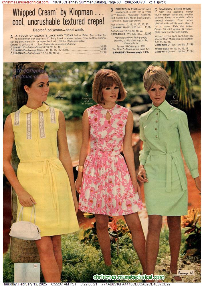 1970 JCPenney Summer Catalog, Page 63