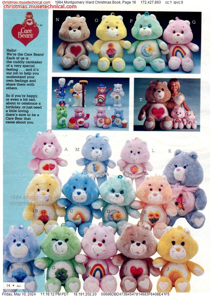 1984 Montgomery Ward Christmas Book, Page 16