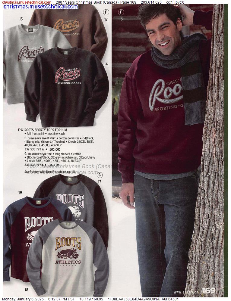 2007 Sears Christmas Book (Canada), Page 169