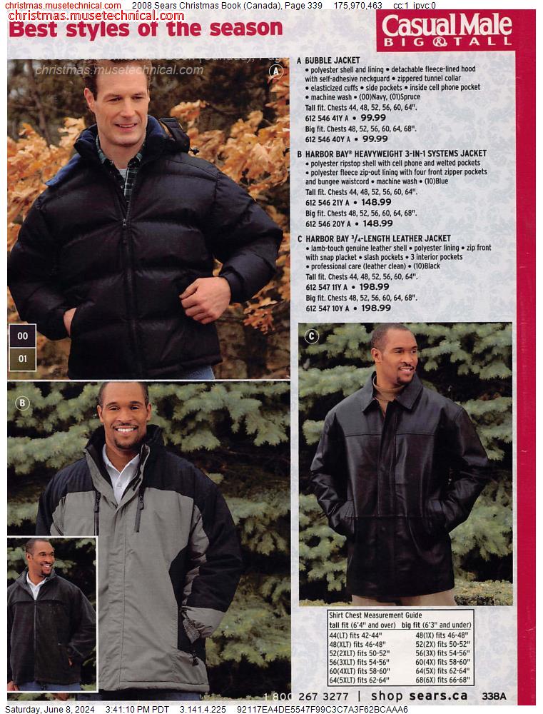 2008 Sears Christmas Book (Canada), Page 339