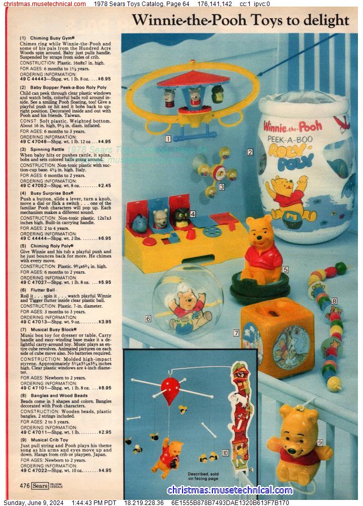 1978 Sears Toys Catalog, Page 64