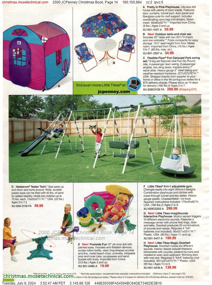 2000 JCPenney Christmas Book, Page 14