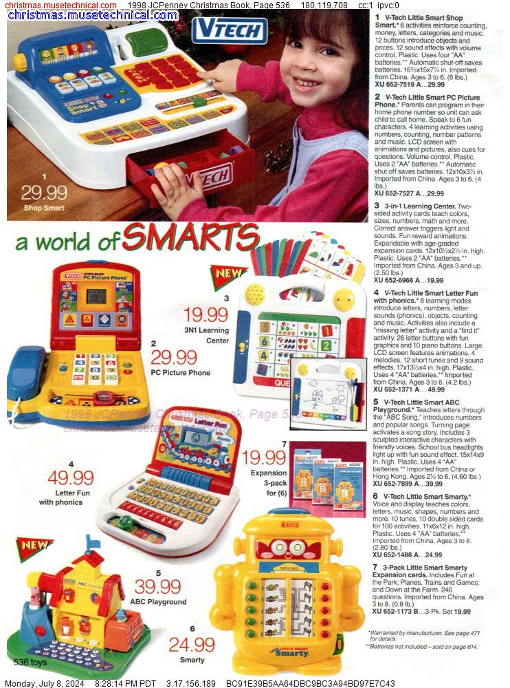 1998 JCPenney Christmas Book, Page 536