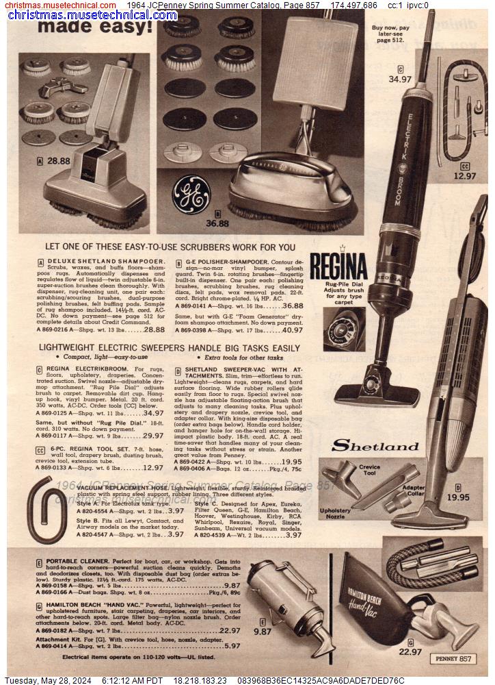 1964 JCPenney Spring Summer Catalog, Page 857