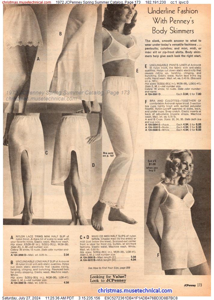 1972 JCPenney Spring Summer Catalog, Page 173