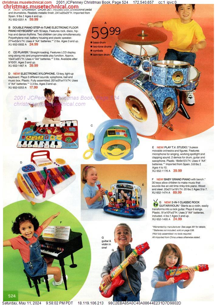 2001 JCPenney Christmas Book, Page 524