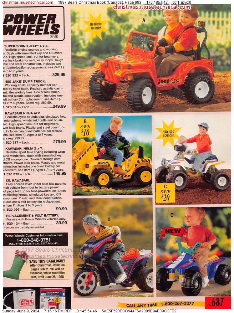 1997 Sears Christmas Book (Canada), Page 693