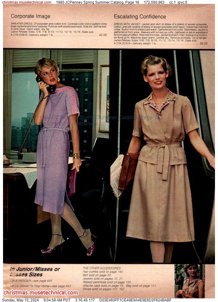 1980 JCPenney Spring Summer Catalog, Page 16