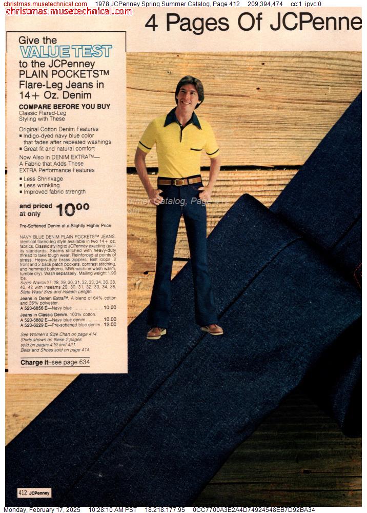 1978 JCPenney Spring Summer Catalog, Page 412