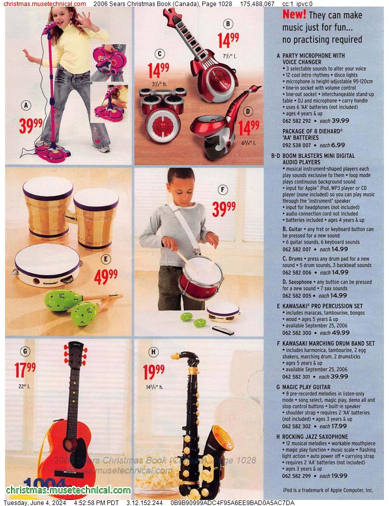 2006 Sears Christmas Book (Canada), Page 1028