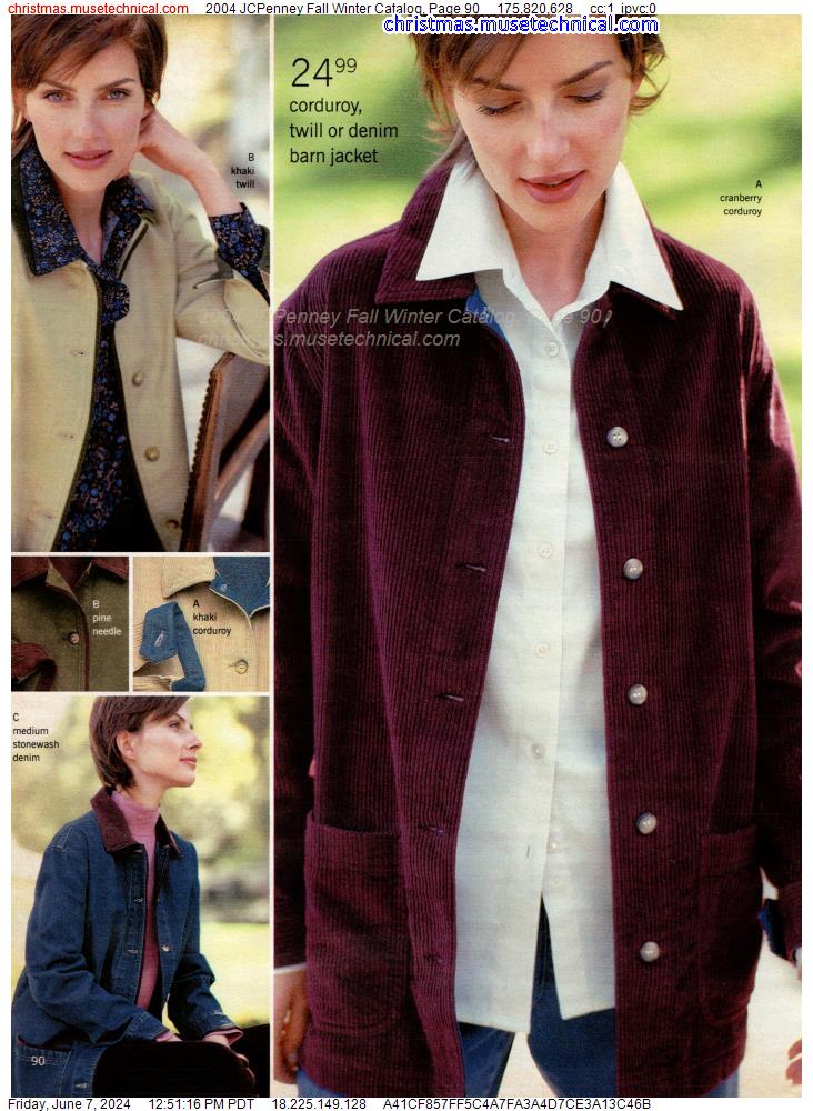 2004 JCPenney Fall Winter Catalog, Page 90