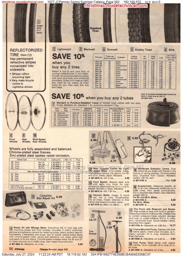 1977 JCPenney Spring Summer Catalog, Page 582