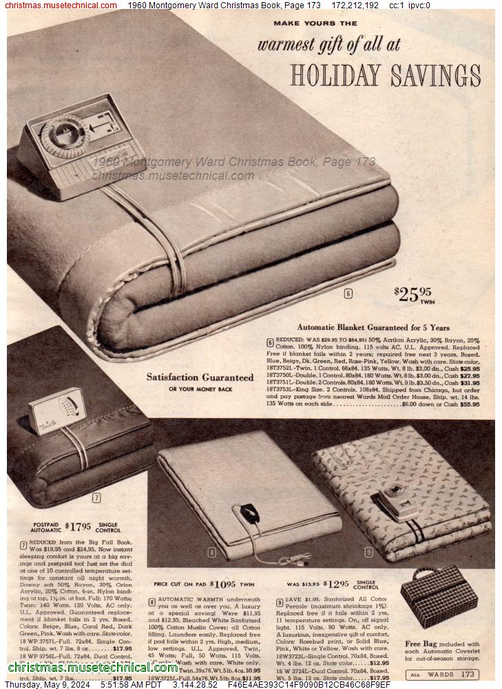 1960 Montgomery Ward Christmas Book, Page 173