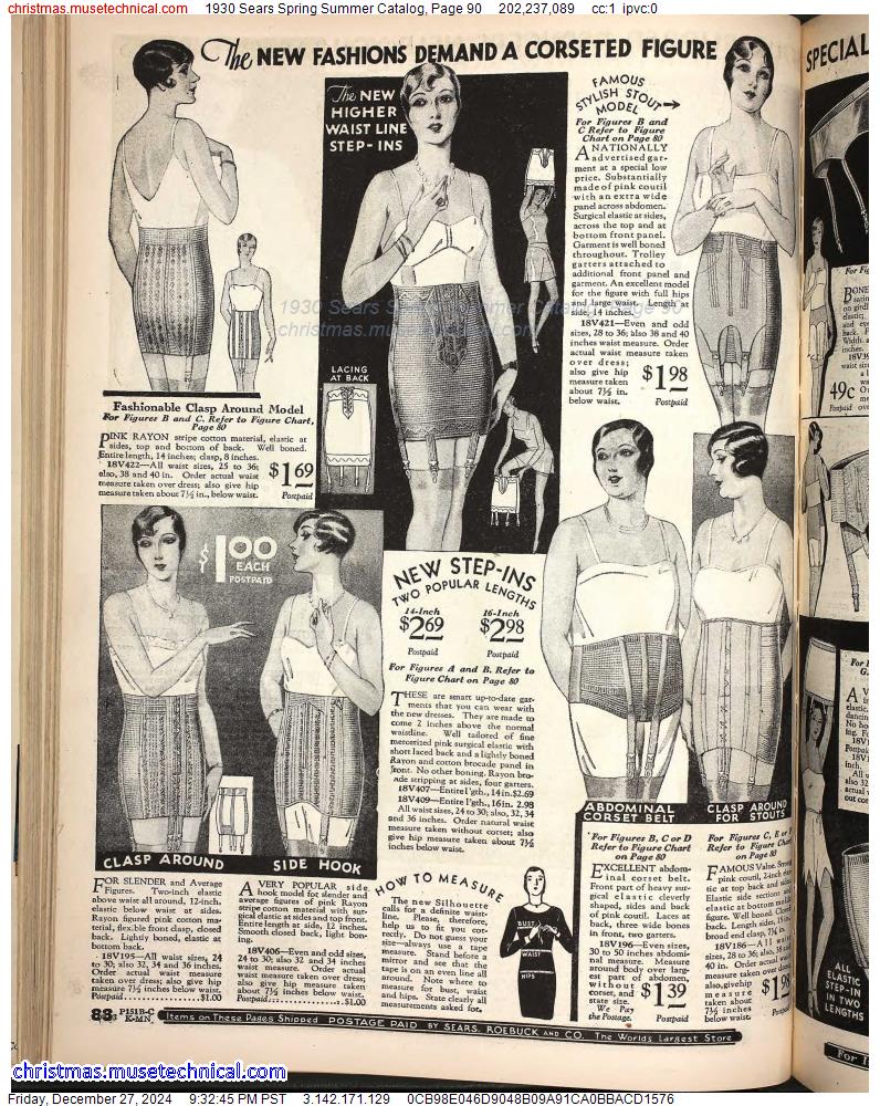 1930 Sears Spring Summer Catalog, Page 90