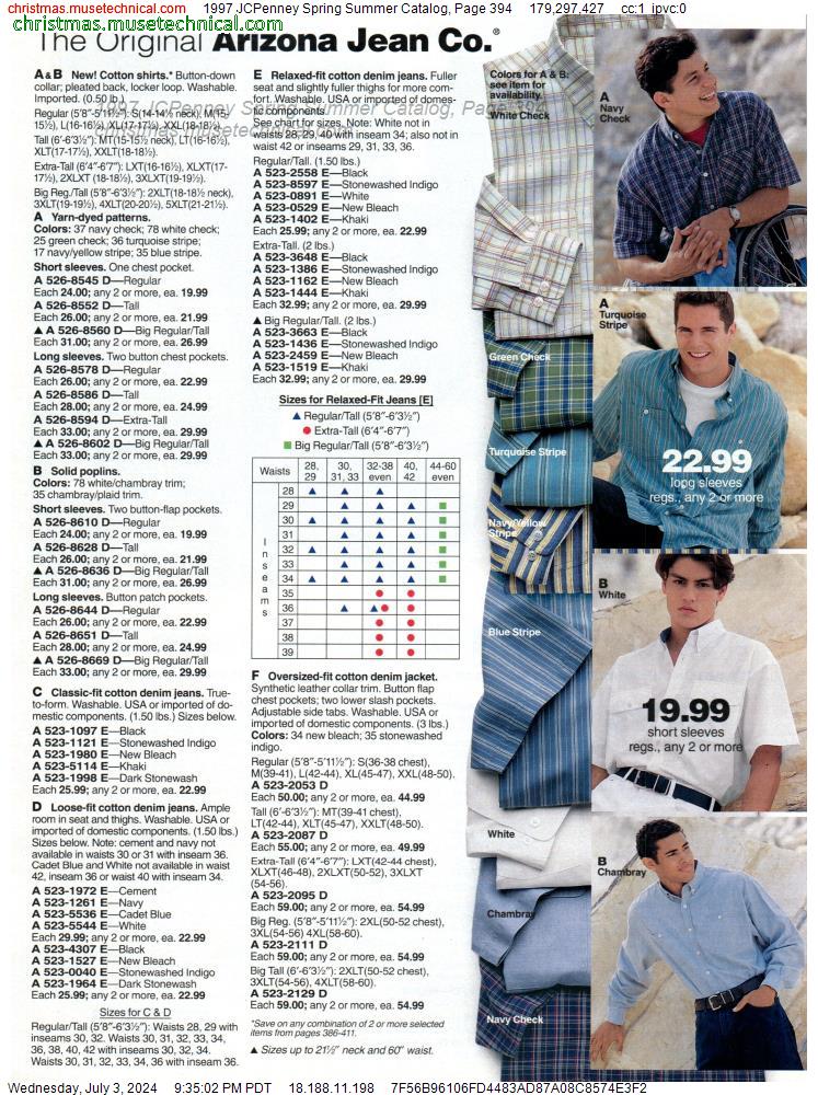 1997 JCPenney Spring Summer Catalog, Page 394