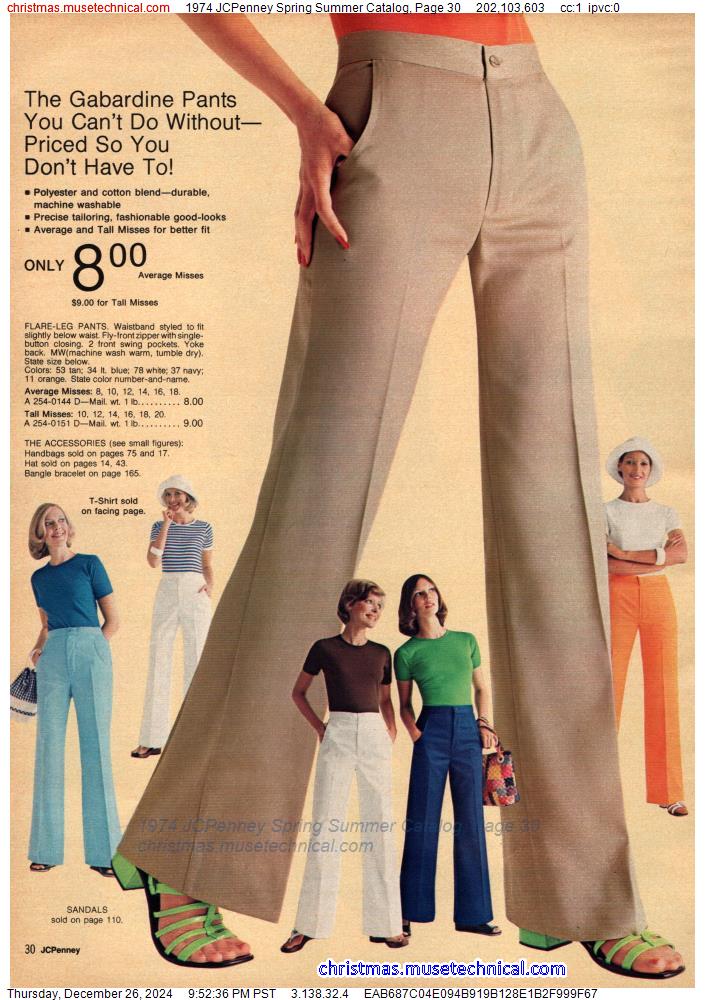 1974 JCPenney Spring Summer Catalog, Page 30