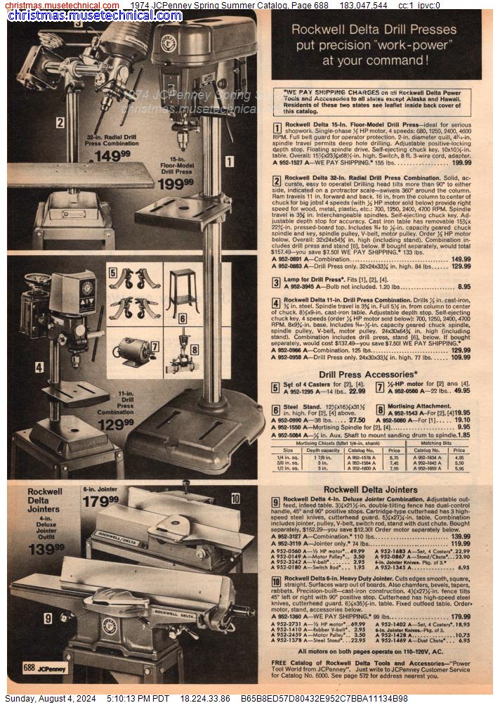 1974 JCPenney Spring Summer Catalog, Page 688