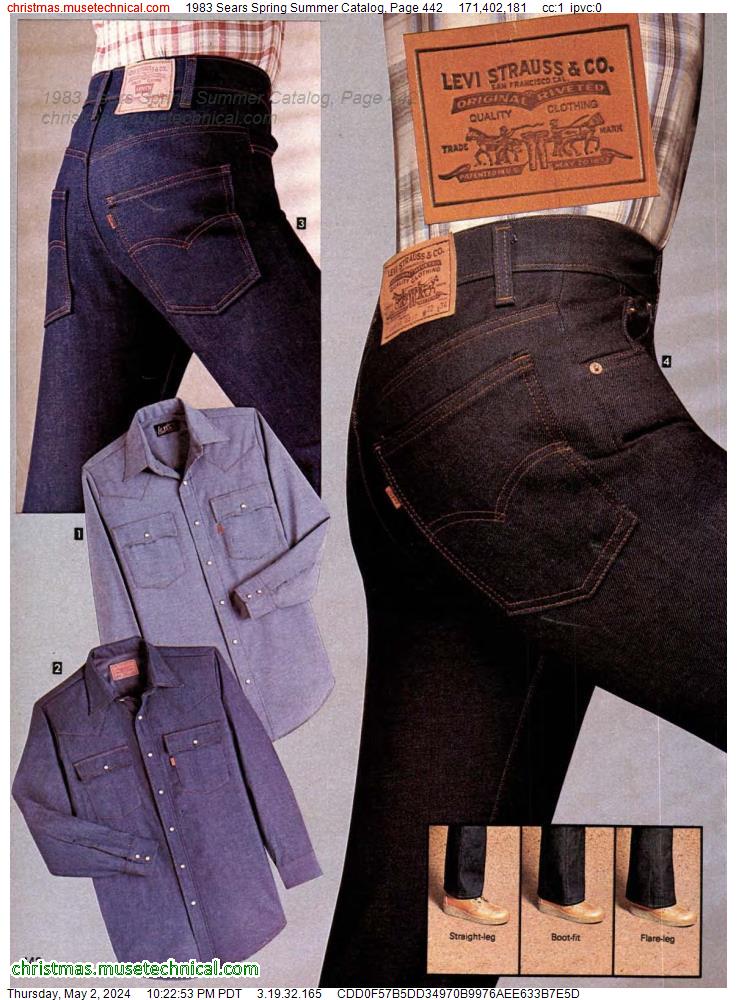 1983 Sears Spring Summer Catalog, Page 442