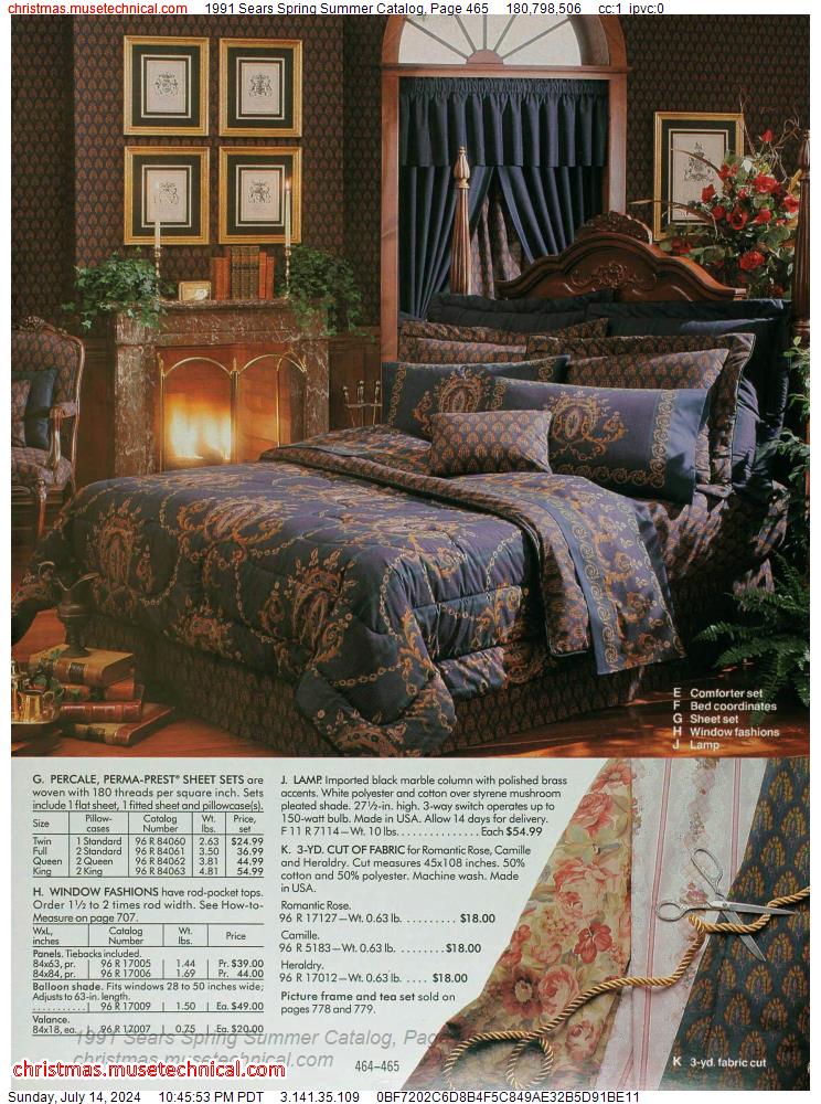 1991 Sears Spring Summer Catalog, Page 465