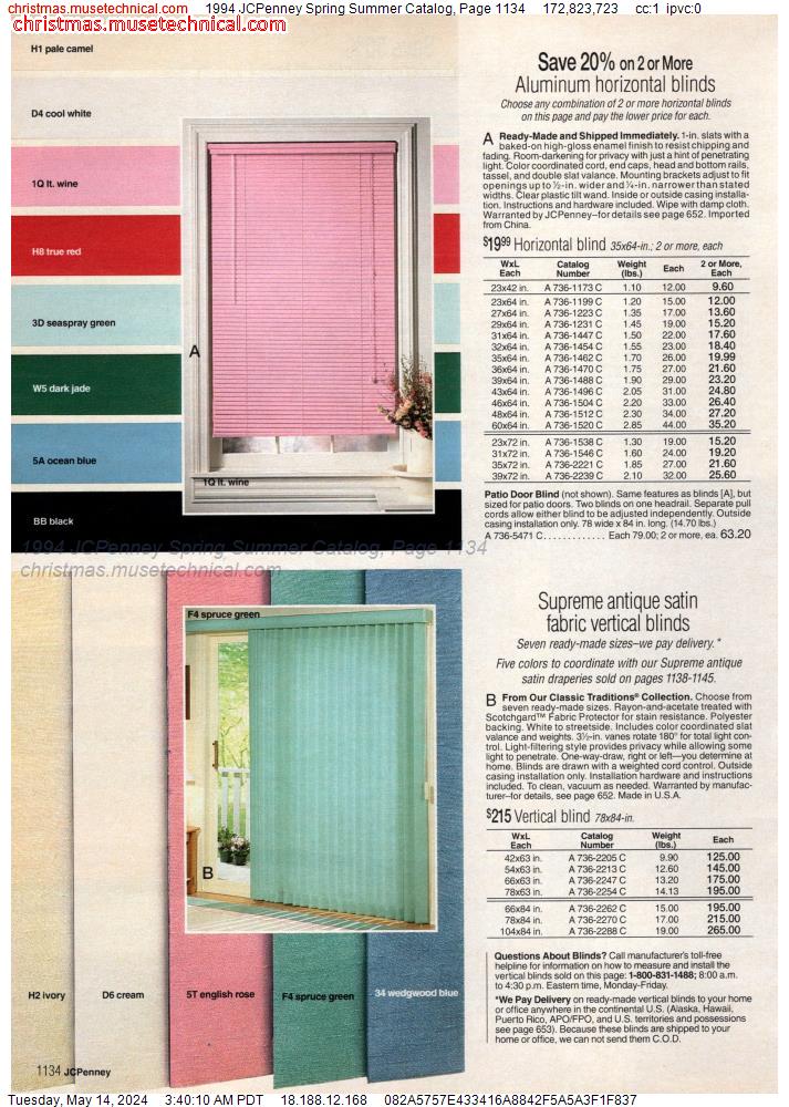 1994 JCPenney Spring Summer Catalog, Page 1134