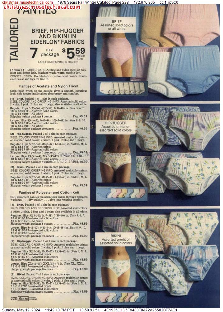 1979 Sears Fall Winter Catalog, Page 228