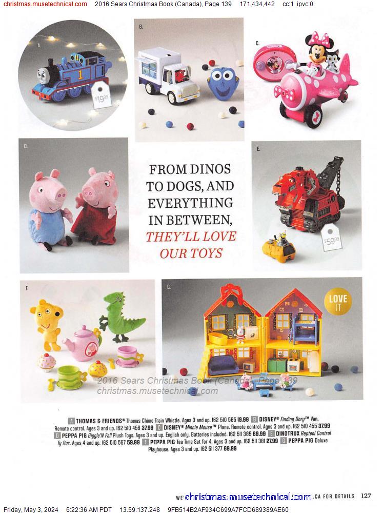 2016 Sears Christmas Book (Canada), Page 139