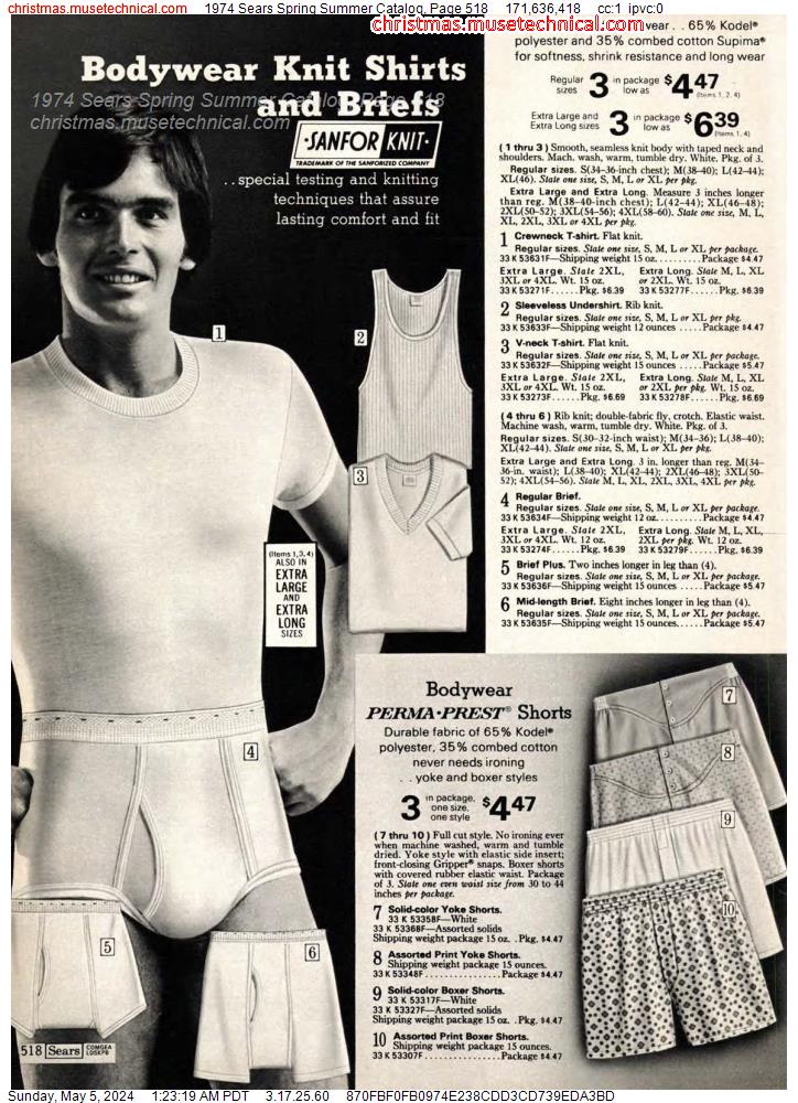 1974 Sears Spring Summer Catalog, Page 518