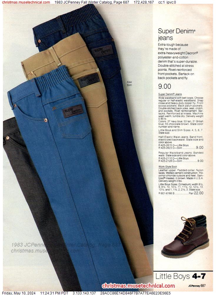 1983 JCPenney Fall Winter Catalog, Page 687