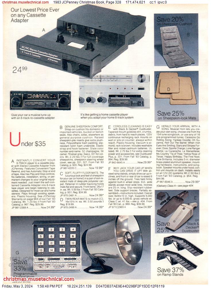 1983 JCPenney Christmas Book, Page 328