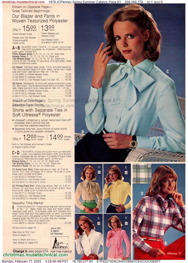 1978 JCPenney Spring Summer Catalog, Page 81