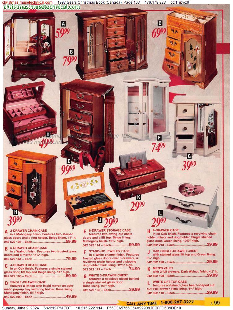1997 Sears Christmas Book (Canada), Page 103