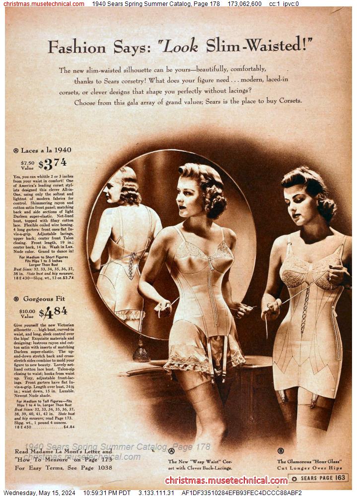 1940 Sears Spring Summer Catalog, Page 178