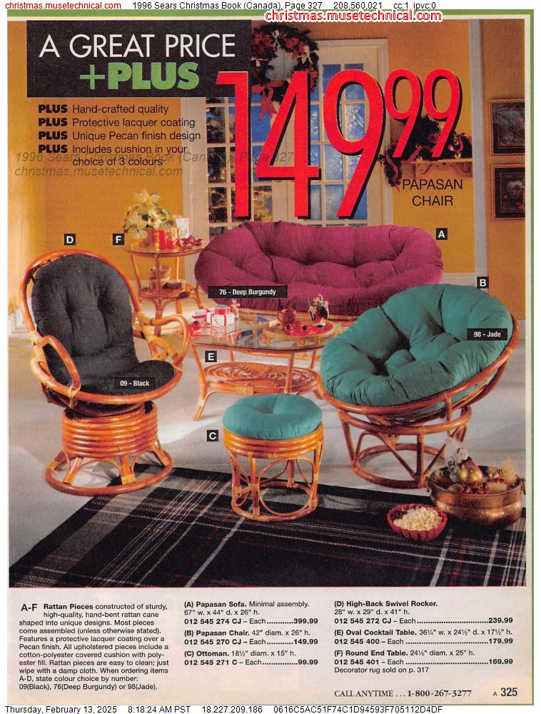 1996 Sears Christmas Book (Canada), Page 327