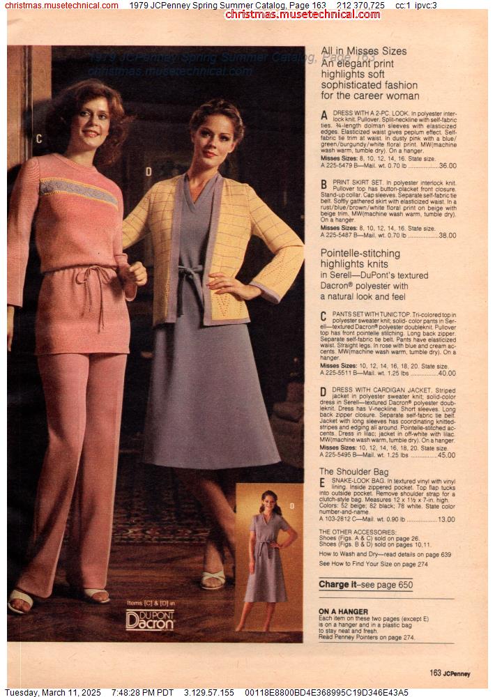 1979 JCPenney Spring Summer Catalog, Page 163