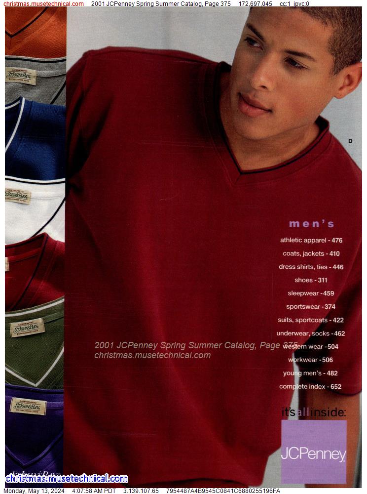 2001 JCPenney Spring Summer Catalog, Page 375