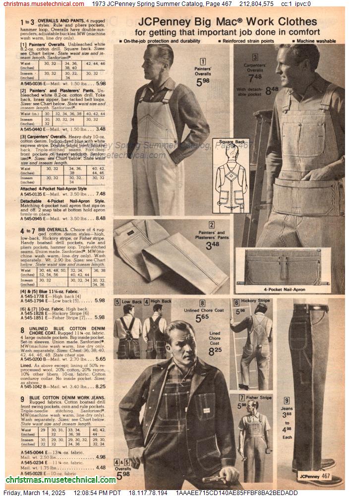 1973 JCPenney Spring Summer Catalog, Page 467