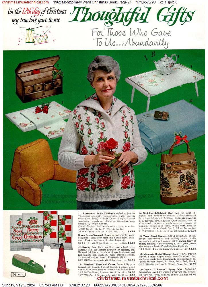 1962 Montgomery Ward Christmas Book, Page 24