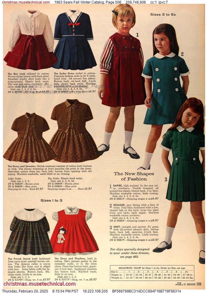 1963 Sears Fall Winter Catalog, Page 506