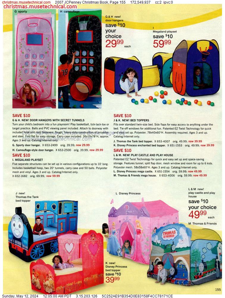 2007 JCPenney Christmas Book, Page 155