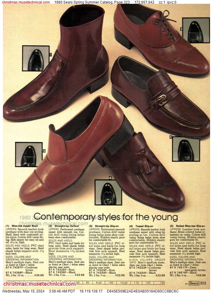 1980 Sears Spring Summer Catalog, Page 323