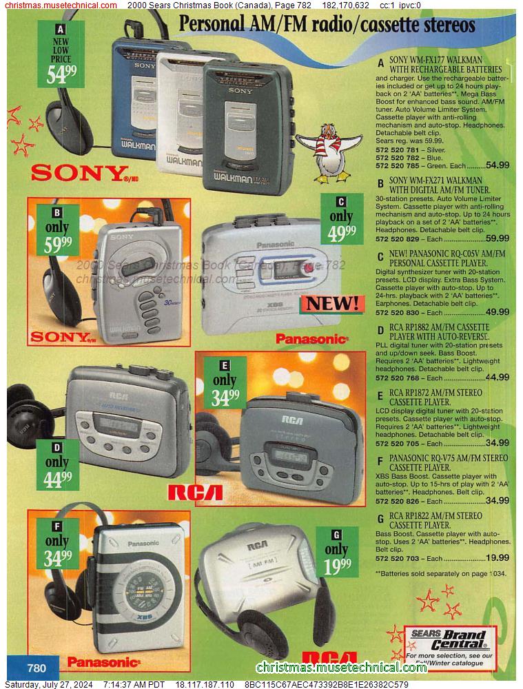 2000 Sears Christmas Book (Canada), Page 782