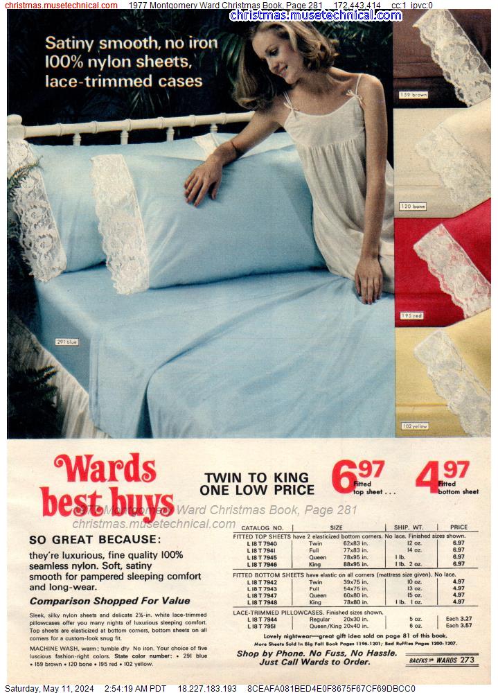 1977 Montgomery Ward Christmas Book, Page 281
