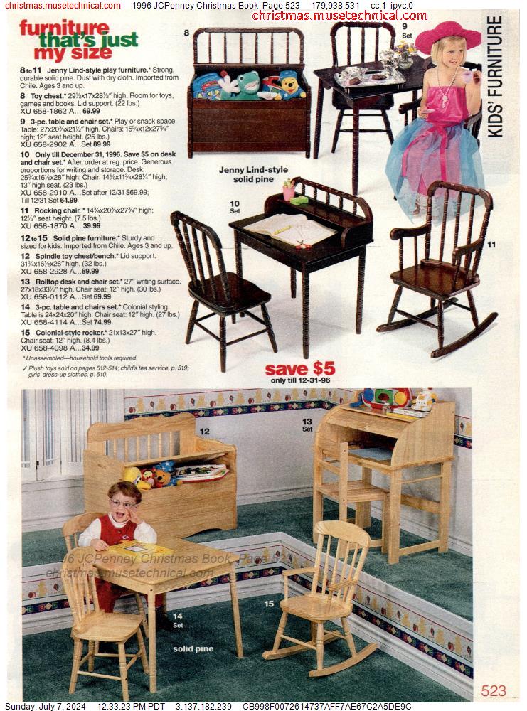 1996 JCPenney Christmas Book, Page 523
