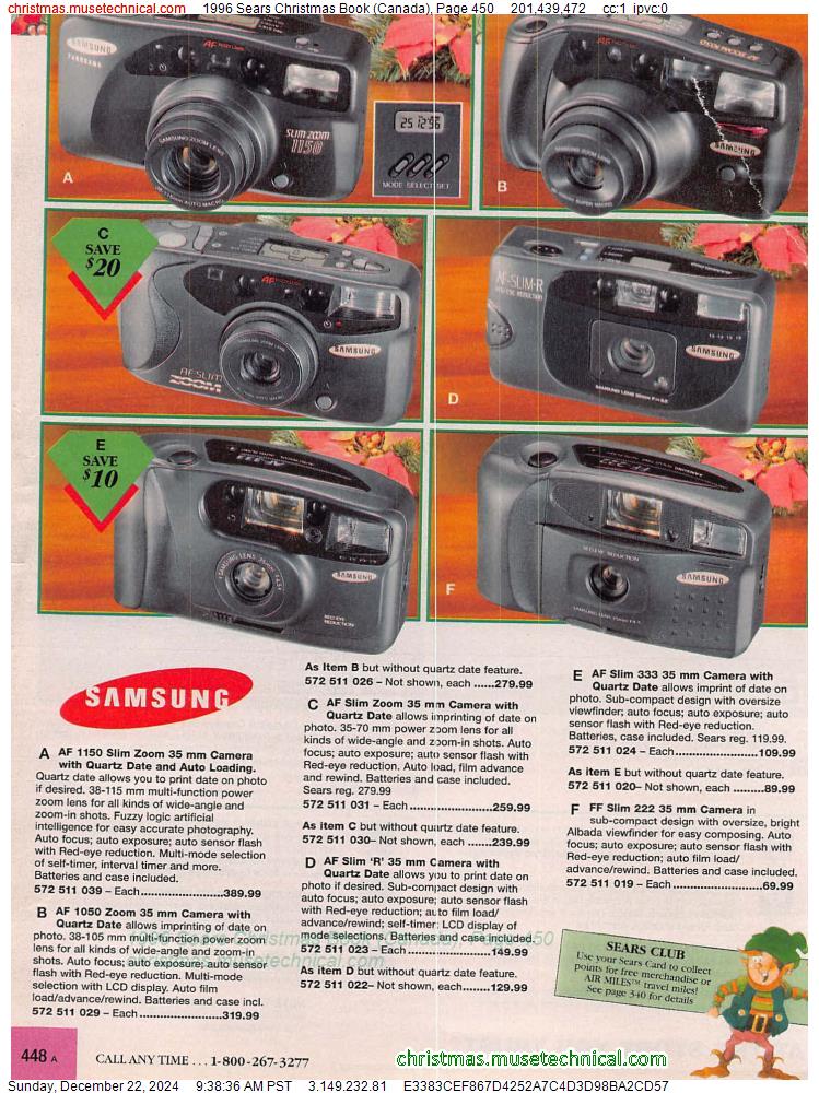 1996 Sears Christmas Book (Canada), Page 450